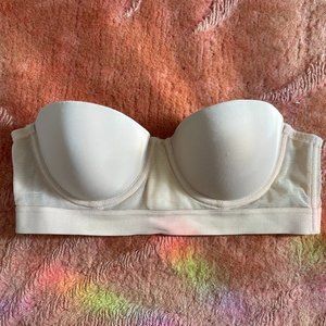 Lively underwire strapless bra EUC